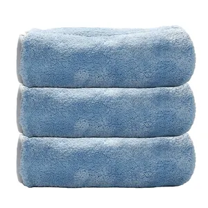 BSCI china supply thickening Coral fleece Microfiber cleaning wash microfiber cloth for car