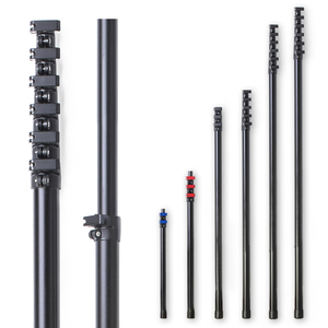 Pôle <span class=keywords><strong>télescopique</strong></span> en fibre <span class=keywords><strong>de</strong></span> carbone <span class=keywords><strong>de</strong></span> haute qualité, 60 pieds, tubes coniques en fibre <span class=keywords><strong>de</strong></span> carbone pour <span class=keywords><strong>télescopique</strong></span> - Product Image 6
