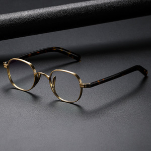 Monturas <span class=keywords><strong>de</strong></span> <span class=keywords><strong>Gafas</strong></span> para <span class=keywords><strong>Hombre</strong></span>, Moda <span class=keywords><strong>2023</strong></span>, Montura <span class=keywords><strong>de</strong></span> Titanio Puro para <span class=keywords><strong>Hombre</strong></span> y Mujer, <span class=keywords><strong>Gafas</strong></span> Ópticas con Prescripción Médica para Miopía, CS132 - Product Image 2