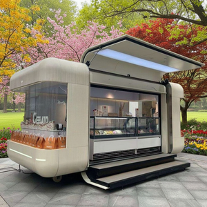 Camión de Comida Personalizado Multifuncional de Cuatro Ruedas para Venta de Aperitivos Fritos, Dulces, Cerveza, en Houston, EE. UU., Carrito Móvil de Venta Ambulante - Product Image 3