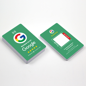 บัตรโซเชียลมีเดีย PVC บัตรรีวิวธุรกิจ NFC บัตรรีวิว Google NFC บัตรควบคุมการเข้าถึง RFID - Product Image 4