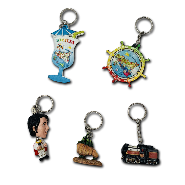Promotional Customized Logo Factory Keychains Keyring