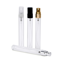 Flacons de parfum vides personnalisés de 2 ml et 3 ml, petits flacons d'échantillon en verre avec impression de logo, atomiseur, flacon de parfum avec carte en papier, flacon pulvérisateur