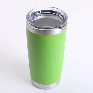 Taza de Café de Viaje para Auto, 20 Onzas, Acero Inoxidable, Aislada al Vacío de Doble Pared, Antiderrames, Vaso Térmico ASM25 - Product Image 4