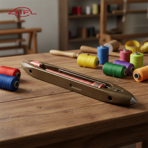 Lanzadera de plástico con revestimiento de pelo/cerdas para control de tensión de hilo en maquinaria de telar y tejeduría - Product Image 6