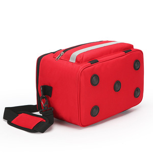 Sac à bandoulière spacieux pour trousse de premiers secours, imperméable, en tissu Oxford, avec fermeture éclair, pour les situations d'urgence médicales en extérieur et en voyage en voiture - Product Image 5