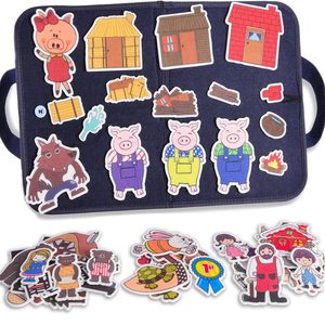 Planche en feutre pour enfants Éducation Planche en feutre Montessori Activités pour enfants Les enfants âgés de 1, <span class=keywords><strong>2</strong></span>, 3, 4, 5 sont occupés avec des livres - Product Image 5