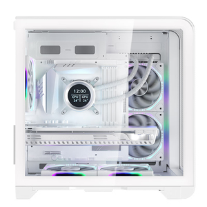 Lovingcool Ordinateur <span class=keywords><strong>Gamer</strong></span> Rgb Boîtier <span class=keywords><strong>PC</strong></span> Accessoires Gabinete Mid Tower Boîtier de jeu <span class=keywords><strong>Atx</strong></span> avec verre trempé triple face - Product Image 3