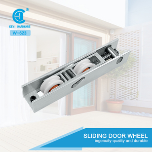 Rouleau de fenêtre coulissante en <span class=keywords><strong>aluminium</strong></span> moderne et rouleau de fenêtre coulissante en alliage d'<span class=keywords><strong>aluminium</strong></span>, poulie de porte de fenêtre avec roulements - Product Image 2