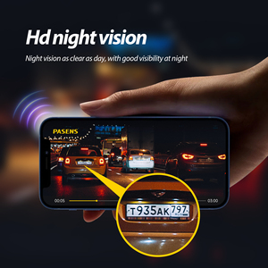 미니 4K 단일 렌즈 자동차 대시보드 카메라 135 도 지평선 UHD 해상도 야간 투시경 WiFi 연결 호환 녹음 - Product Image 4