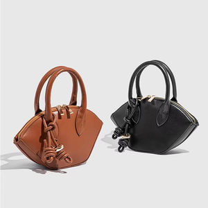 New Fashion Women's PU Women's Retro Shoulder Bag Handle Durable Bucket Bag - Product Image 1