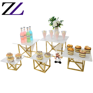 Dụng Cụ Trang Trí Cup Cake <span class=keywords><strong>Display</strong></span> Vẻ Đẹp <span class=keywords><strong>Buffet</strong></span> Bar Blanc Đơn Vị Đóng Gói Tiệc Cưới Bất Ngờ Đứng Nhạc Popping Bánh Đứng - Product Image 2