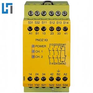 Nuevo relé de seguridad Original PNOZ X3 774310 24V X3 774314 110V módulo controlador PLC automatización Industrial almacén stock - Product Image 1