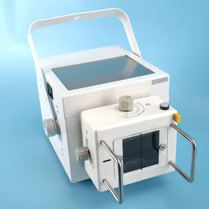 5.3Kw mobil dijital veteriner Xray makinesi Dr radyografi Xray makinesi Vet taşınabilir x-ray makinesi