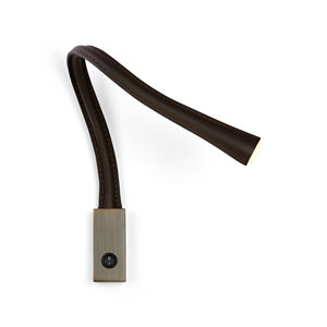 Jia Wenjun Modern Leather Flexible <b>Wall</b> Lamp Led 220V <b>Switch</b> Control For Bedroom Hotel Reading <b>Light</b> - Product Image 4