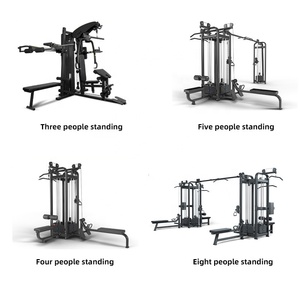 Estación de Entrenamiento de Fuerza Multifuncional Profesional, Equipo de Gimnasio Multiusos, Máquina de Gimnasio Todo en Uno - Product Image 3