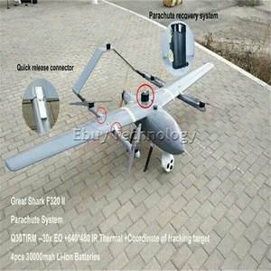 Q30TRIM AI caméra auto-identification détecter des objets Drone GPS double capteur X EO télémètre thermique 3 axes cartographie cardan bricolage - Product Image 6