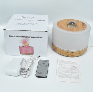 เครื่องกระจายกลิ่นน้ำมันหอมระเหยแบบอัลตราโซนิก 500 มล. จากโรงงาน OEM พร้อมไฟ LED 7 สีสำหรับใช้ในบ้านและสำนักงาน - Product Image 6