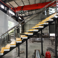 Fabricant direct d'usine de produits haut de gamme, marque privée, emballage personnalisé, approvisionnement en gros, escalier sur mesure