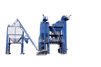 Équipement de recyclage d'asphalte, centrale de mélange d'asphalte de type stationnaire avec filtre à sac en Chine