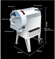 Multifunctionele motor aangedreven groente- en fruit snijmachine 220V/380V voor keuken en commercieel gebruik