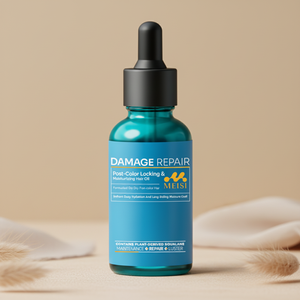 Aceite Capilar Reparador de Color Post-Tinte, con Aceite de Árbol de Té Herbal, Hidratante y Suavizante - Product Image 1