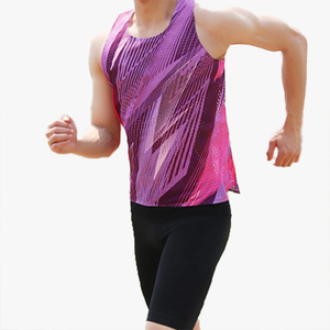 Débardeur de sport respirant en maille pour homme, idéal pour la course en extérieur et le marathon - Product Image 2