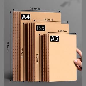 Compañías de papelería Cuadernos para estudiantes Cuaderno de papel Kraft Diario Planificador Libro Artículos de papelería Diario Cuaderno 60 hojas - Product Image 3