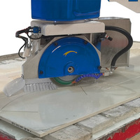 Italiano CNC China Precio de fábrica 4 + 1 Axis Granito Cuarzo Mármol Puente Sierra Cortadora de piedra con enrutador de husillo eléctrico