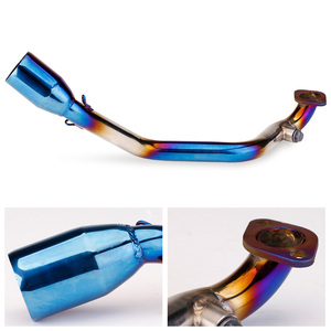 Tubo de Escape de Alto Rendimiento para Scooter Sym Kymco <span class=keywords><strong>125</strong></span> Racing S <span class=keywords><strong>125</strong></span>, Escape para Scooter 125cc 150cc, Escape para Motor 152qmi 157qmj - Product Image 5