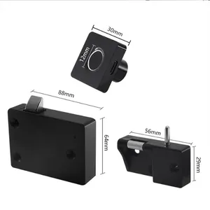 Biometric Fingerprint OEM Electronic USB Charge Keyless Touch Luggage Security Smart Cabinet Lock