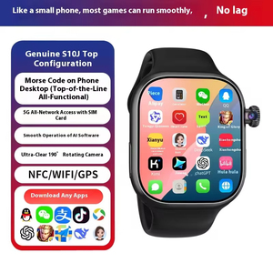 Nuovo <span class=keywords><strong>Smartwatch</strong></span> Android M16 per Uomo e Donna, 2.02 Pollici, IP67 Impermeabile, Direzione della Qibla, Monitoraggio Frequenza Cardiaca, GPS, SIM Card, Fotocamera - Product Image 3