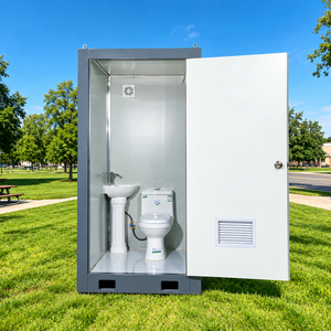 Cabina de Baño Portátil de Lujo para Acampar Etodevice con Inodoro y Lavabo, Baño Exterior - Product Image 3