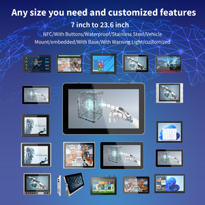 10.4 12.1 <span class=keywords><strong>15inch</strong></span> 15.6 17 19.1 inch nhúng Màn hình hiển thị công nghiệp màn hình cảm ứng cho EV Trạm Sạc - Product Image 2