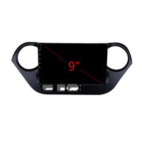 Radio de Coche de 9" para Hyundai Grand I10 RHD 2014 2015 2016 2017 con Wifi Reproductor de Video Multimedia GPS Unidad Principal Estéreo 2Din DVD