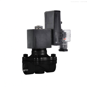 COVNA DN25 1 Inch 2 Way 220V AC Normally <b>Closed</b> 304 Stainless Steel Timer Solenoid Valve - Product Image 2