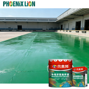 Эпоксидная краска на водной основе Phoenix Lion для полов складских стеллажей, устойчивая к воздействию вилочных погрузчиков и тележек - Product Image 2