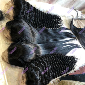 从印度假发工厂批量购买，200% 生印度无胶半人发假发，带高清蕾丝正面 - Product Image 5