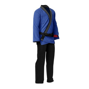 Kimono de Jiu-Jitsu de qualité supérieure pour hommes, avec ceinture confortable et matière légère, personnalisable. - Product Image 2