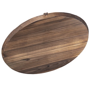 Couvercle de wok en bois couvercle de poêle rond rond couvercle de casserole couvercle de casserole Wok marmite couvre Gadgets ensembles accessoires de cuisine outils de cuisine - Product Image 5