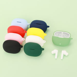 Étui pour écouteurs <span class=keywords><strong>Honor</strong></span> Choice Earbuds X7i, protection en silicone, étui pour écouteurs sans fil, coque pour écouteurs, porte-clés - Product Image 1