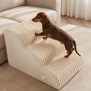 Rampe d'extérieur robuste pour animaux de compagnie avec housse amovible en polyester durable – Antidérapante <span class=keywords><strong>et</strong></span> portable - Product Image 2