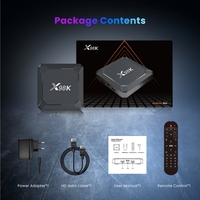 Top venta precio bajo 4K WiFi 6 Android 13 TV Box X98K BT 5,0 2G 4G RAM 16G 32G ROM Set Top Box soporte OEM Logo Firmware