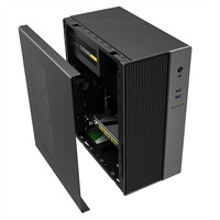 Casing komputer Desktop kantor bisnis dispersi panas, Host rumah 12 generasi ke-13 CPU Desktop komputer rumah/sekolah Desktop PC