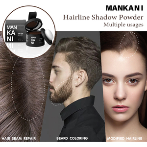 OEM 핫 세일 헤어 라인 파우더 방수 3 색 헤어 터치업 뿌리 헤어 섀도우 파우더 개인 라벨 - Product Image 6