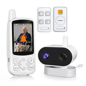 Monitor <span class=keywords><strong>de</strong></span> Video para Personas Mayores con Control Remoto, Pantalla LCD <span class=keywords><strong>de</strong></span> 2.8 Pulgadas, 720P, Visión Nocturna, Audio Bidireccional, Detección <span class=keywords><strong>de</strong></span> Sonido, Sirena Integrada para Cuidadores - Product Image 1