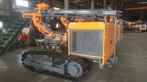 เครื่องเจาะระเบิดและเคลื่อนย้ายพื้นผิวเครื่องขุดเจาะเหมือง DTH สำหรับเจาะหิน - Product Image 5