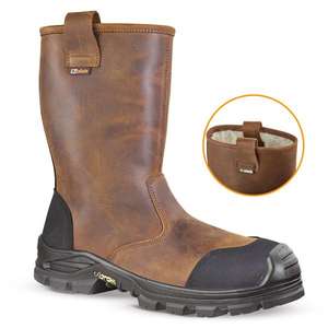 JALLATTE - 00JJE19-46 Bota DE SEGURIDAD marrón/negra JALBOX B SAS S3 CI HI HRO SRC - EAN 3597810256835 BOTAS - Product Image 1