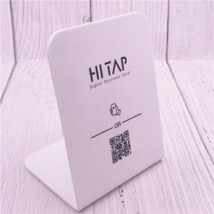 การประชุมของโรงแรมร้านอาหารคาเฟ่แสดงบัตรเมนู NFC QR - Product Image 2
