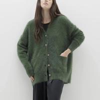 Fabricant de pulls cardigan d'hiver en cachemire brossé surdimensionné à boutons de luxe pour femmes